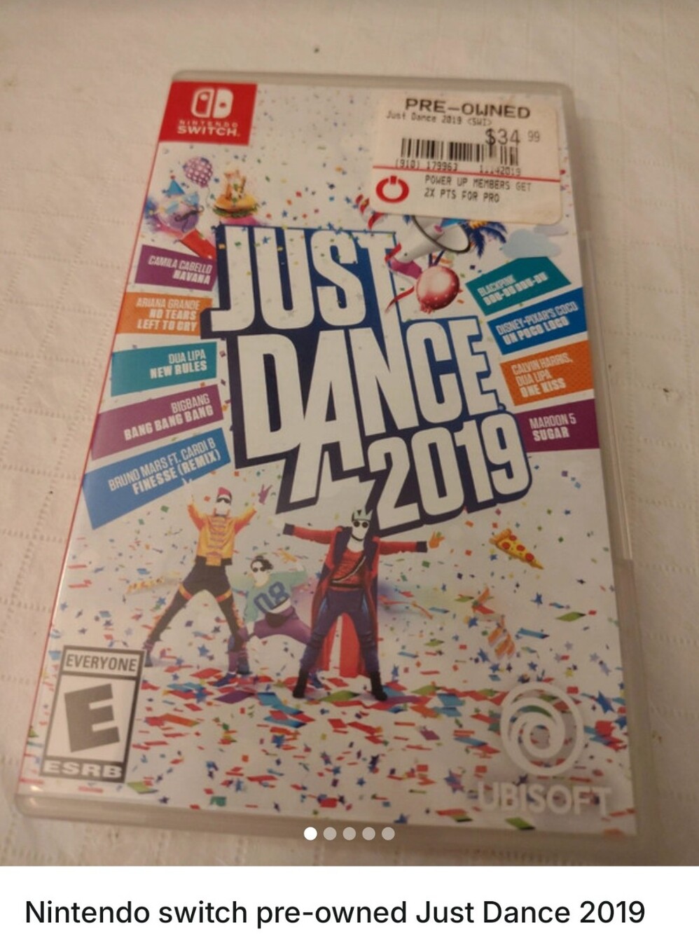Just Dance 2019 (Nintendo Switch) - White